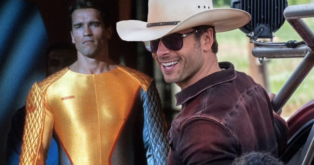 Edgar Wright sobre cómo el hombre de Running Man de Glen Powell difiere de la película Arnold Schwarzenegger

