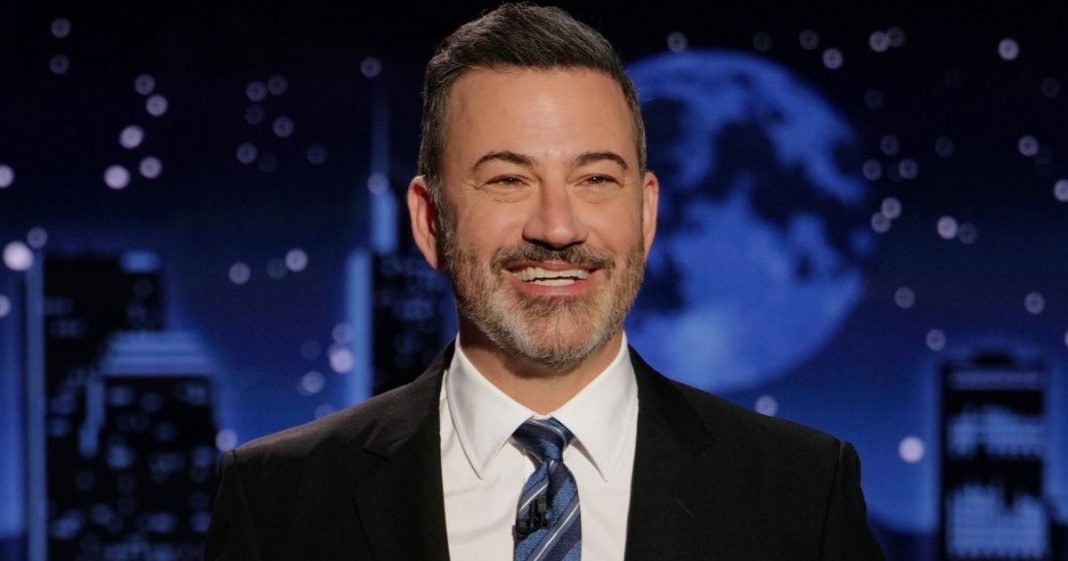 Jimmy Kimmel dice 'F— You CBS' en medio de Stephen Colbert Late Show Cancelación
