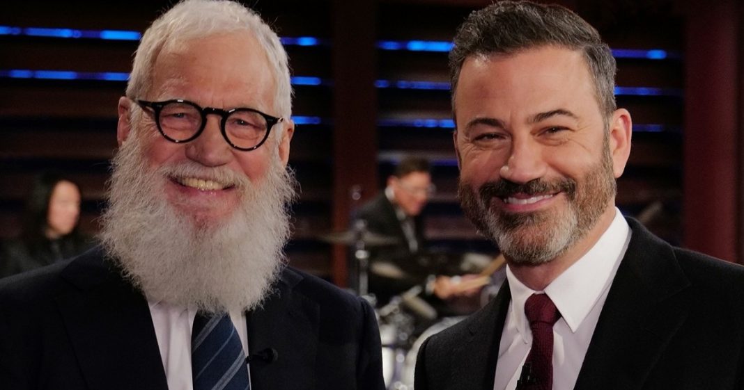 David Letterman indignado por la suspensión 'ridícula' de Jimmy Kimmel
