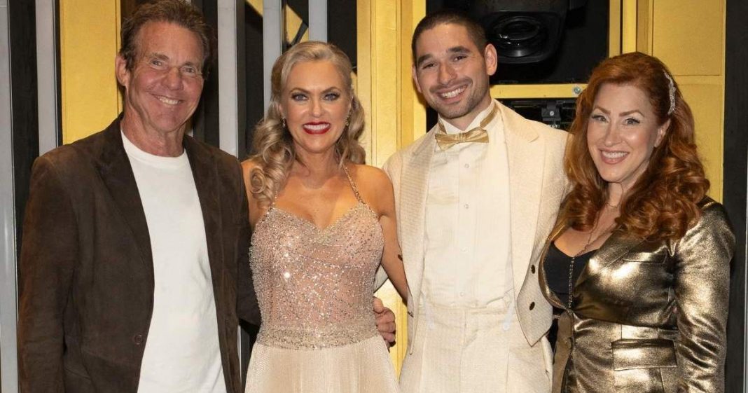 DWTS.jpg La reunión de DTWS Parent Trap con Dennis Quaid tiene a los fanáticos 'sacudidos'