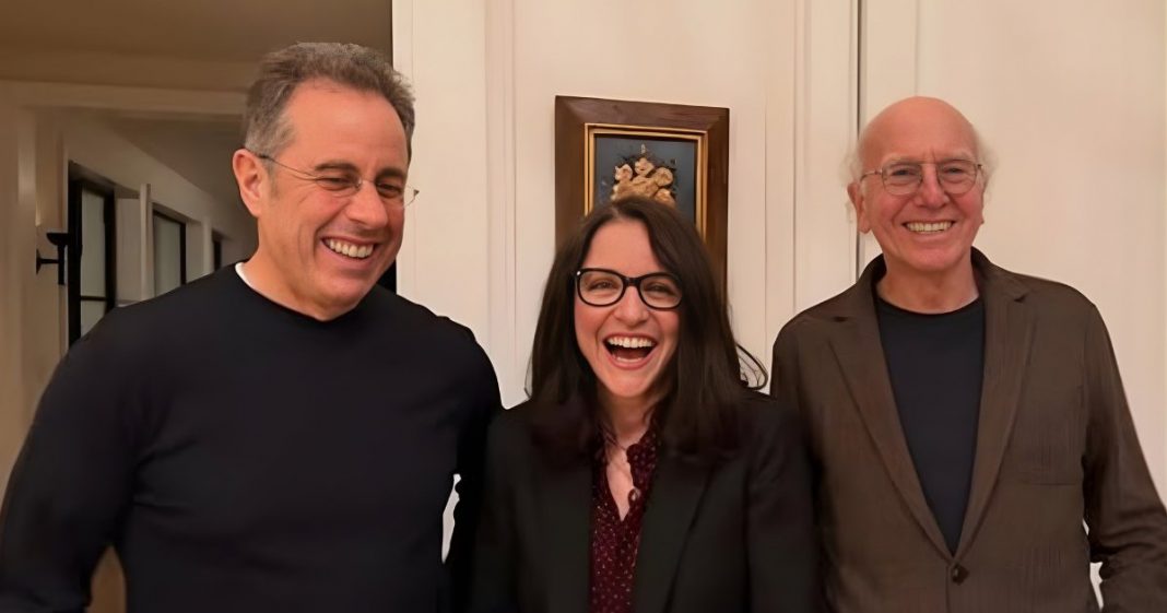 Jerry Seinfeld, Julia Louis-Dreyfus y Larry David disfrutan de una reunión sorprendente
