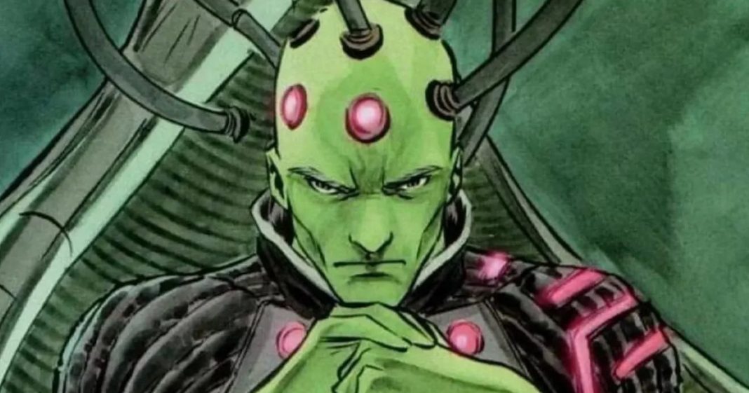 El elenco de El hombre del mañana encuentra al actor Brainiac de DCU

